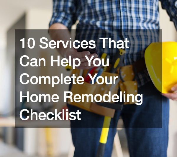 remodeling checklist